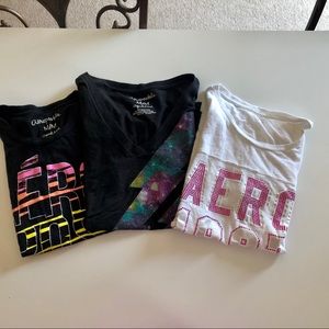 Aeropostale medium women’s tee shirt bundle EUC.